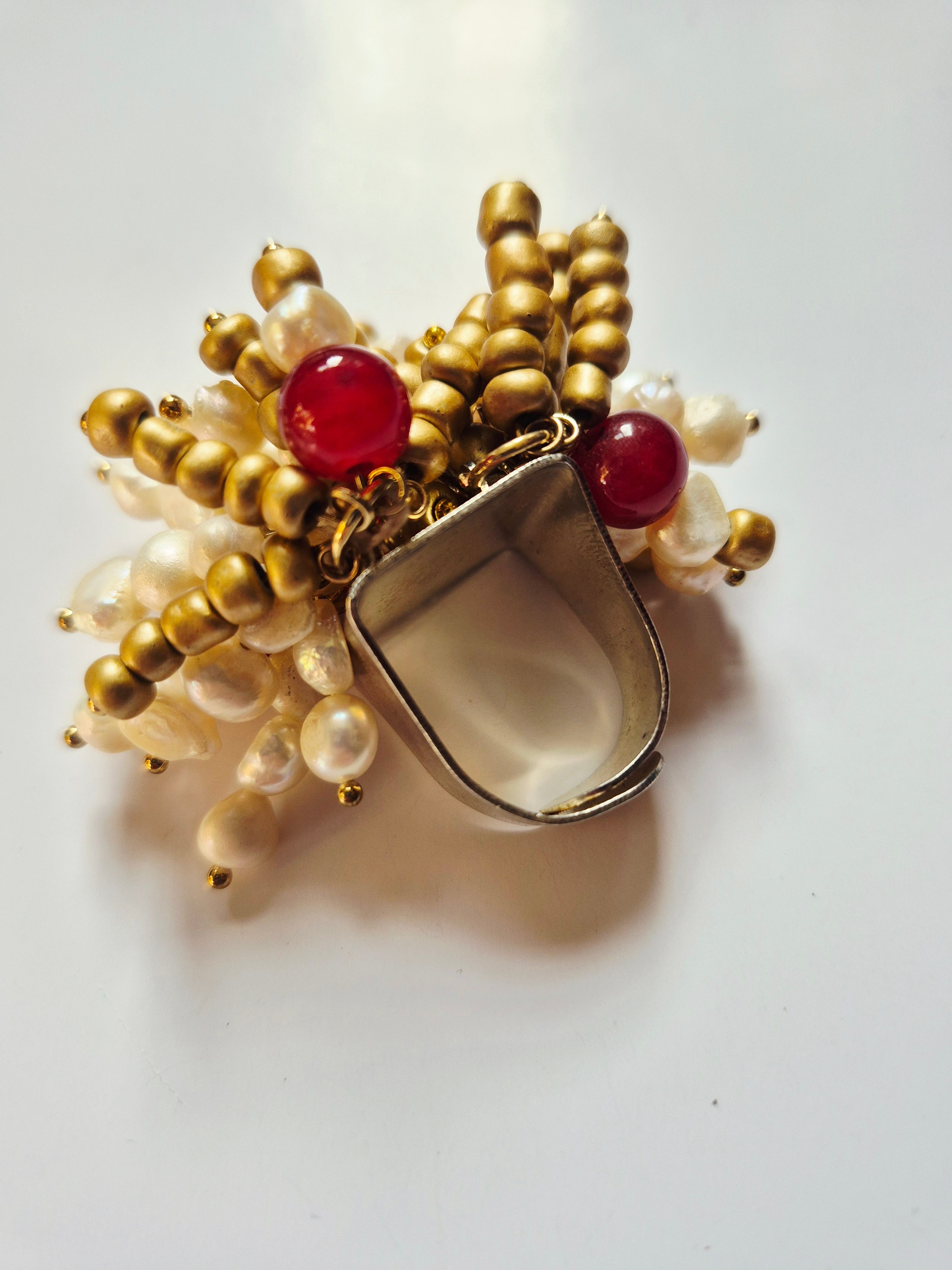Anillo Maxi mostacillas