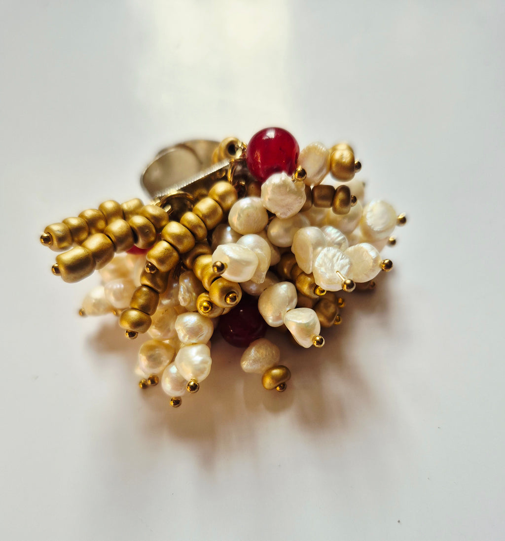 Anillo Maxi mostacillas